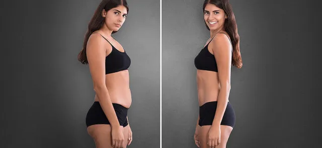 transformacja sylwetki crossfit przed po