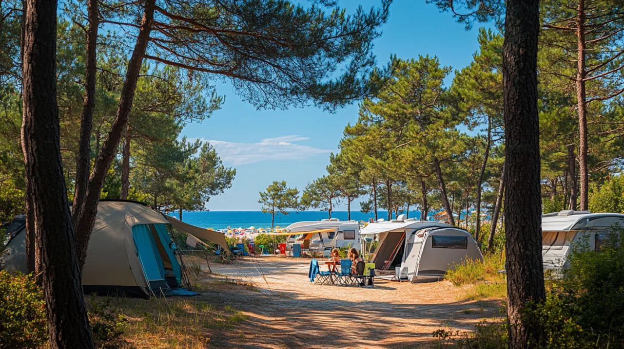 Zdjęcie Camping Gąski: Idealne miejsce na rodzinny wypoczynek