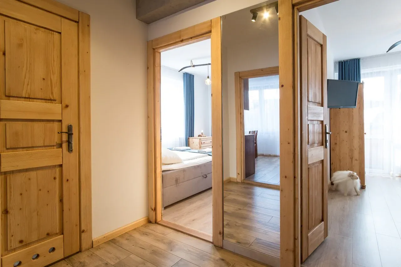 Krupówki Zakopane z lotu ptaka