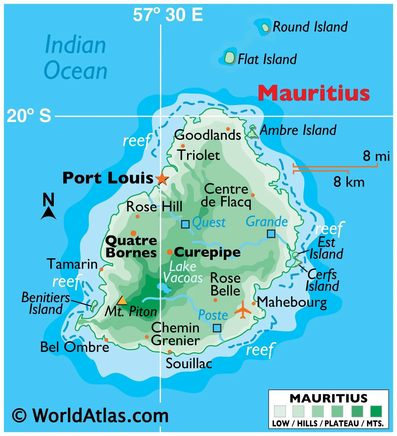 Zdjęcie Gdzie leży wyspa Mauritius? Odkryj jej unikalne położenie