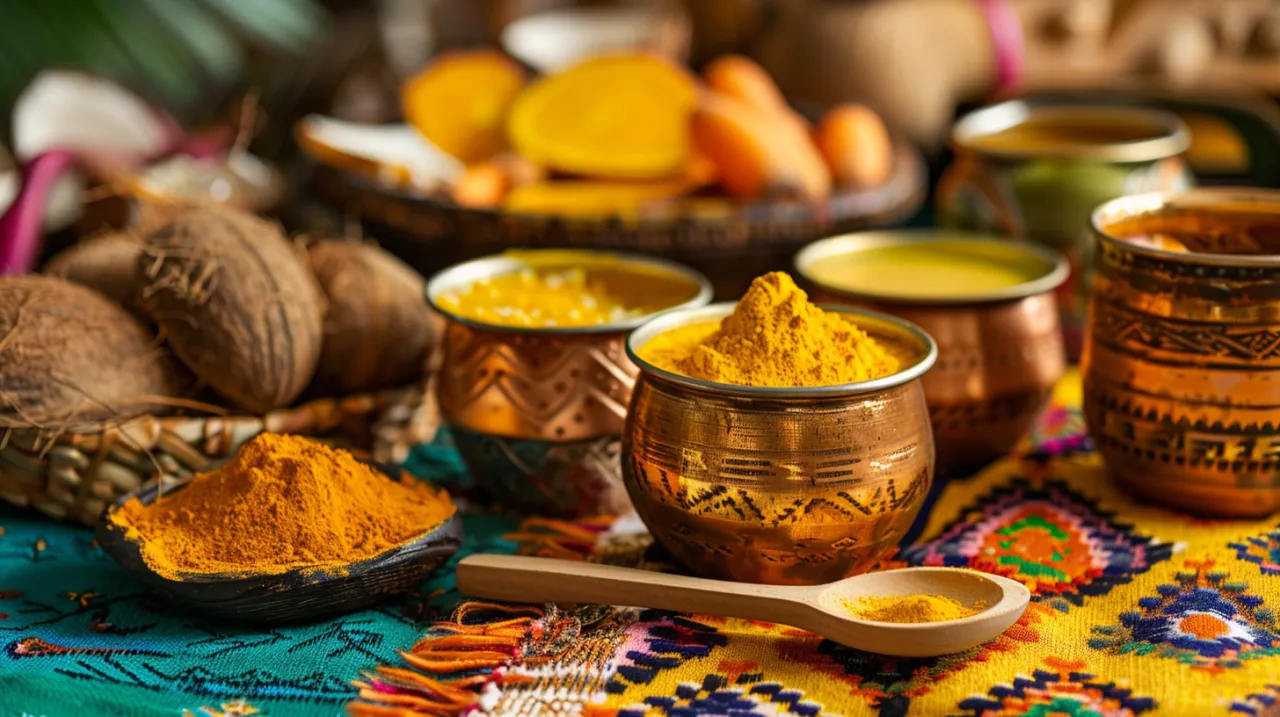 Zdjęcie Dania z mlekiem kokosowym: curry, zupy, desery, koktajle