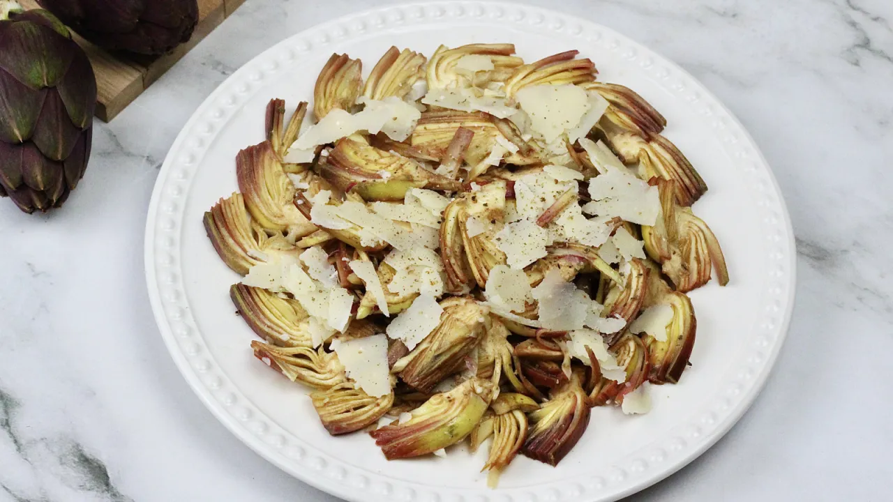 Insalata di carciofi crudi ricetta passo passo