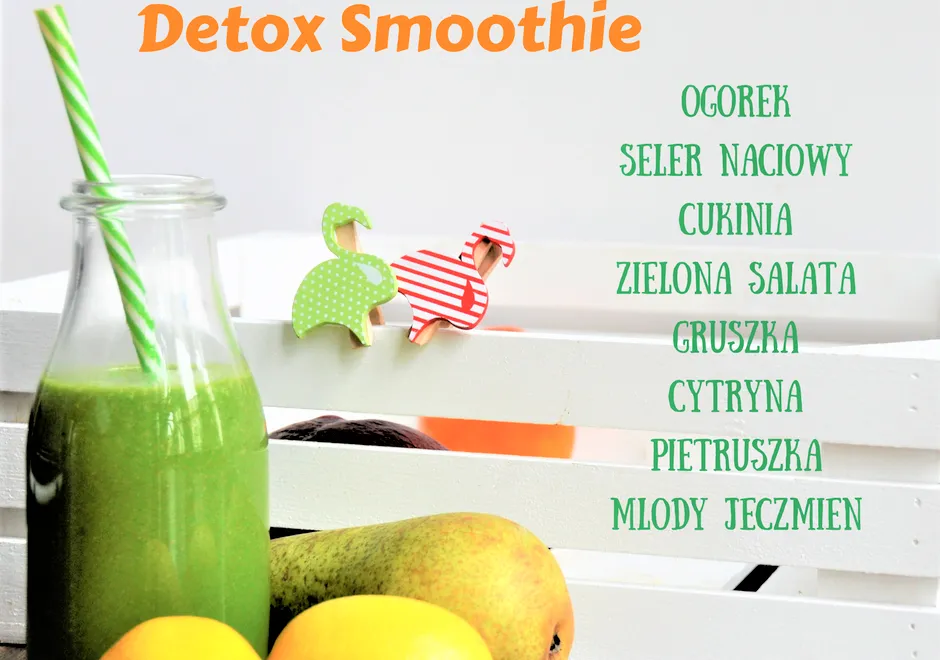 Składniki na koktajle odchudzające i detoks