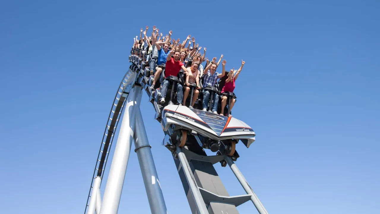 Europa-Park Silver Star roller coaster