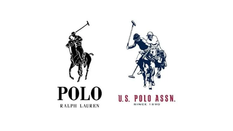 U.S. Polo Assn. vs Polo Ralph Lauren logo porównanie