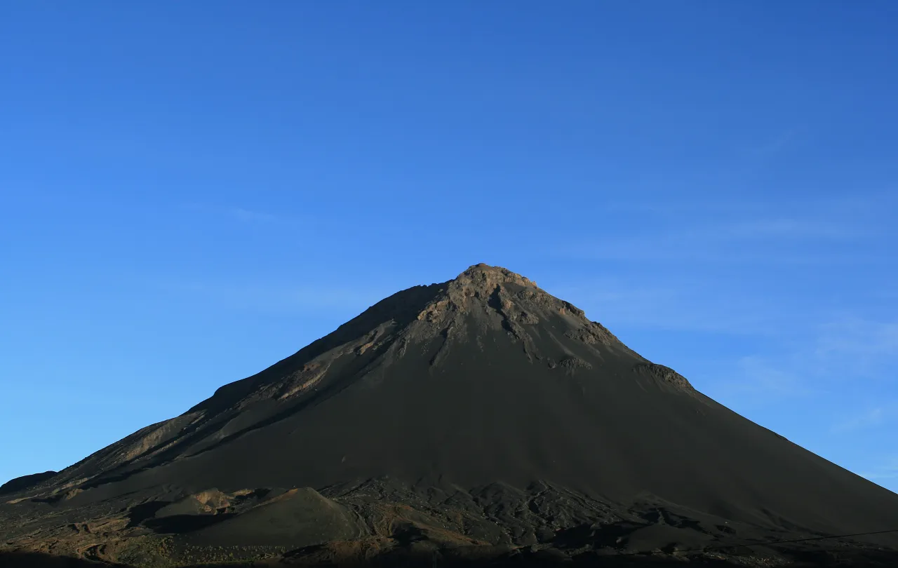 Wulkan Pico do Fogo Wyspy Zielonego Przylądka