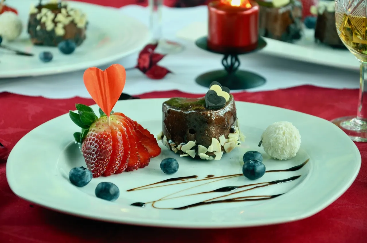 romantyczne desery na kolację