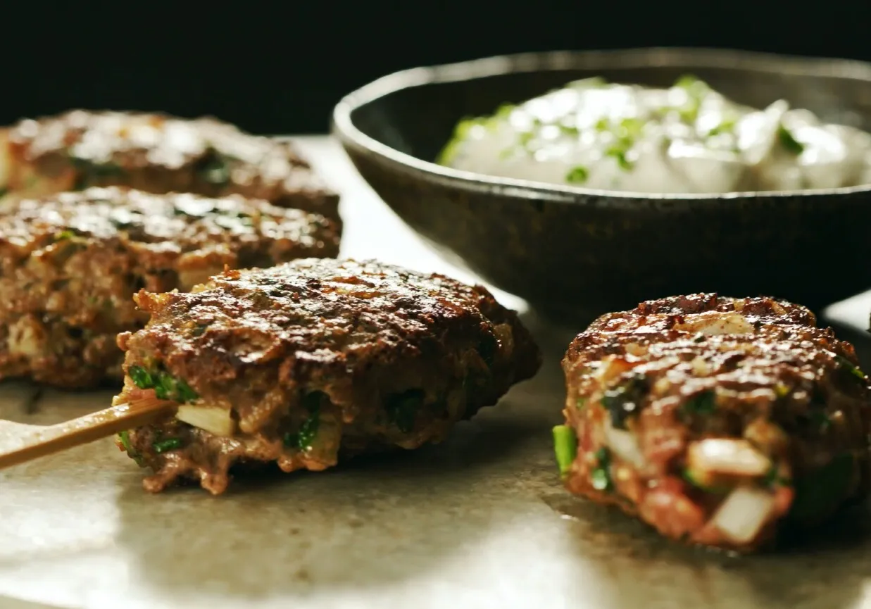 Szaszłyki z mielonego bez rozpadania się