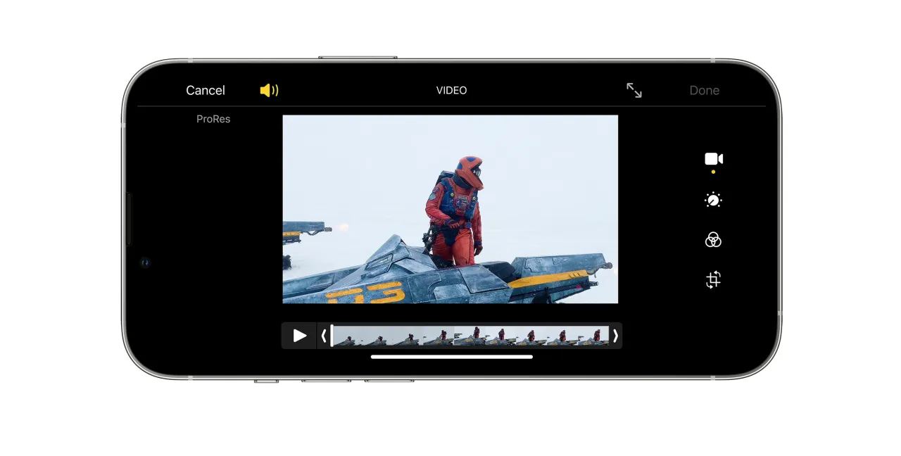 Nagrywanie wideo 4K iPhone