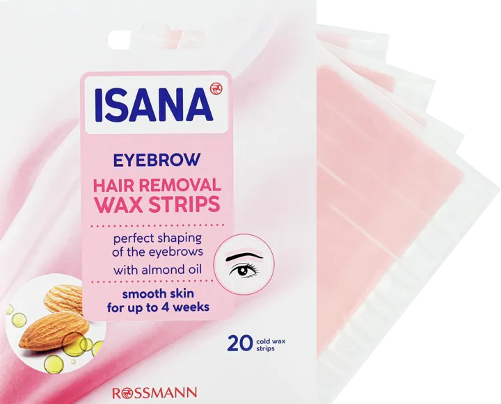 Wosk do depilacji brwi plastry twardy