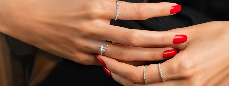 Pomysły na łączenie pierścionk&oacute;w stacking