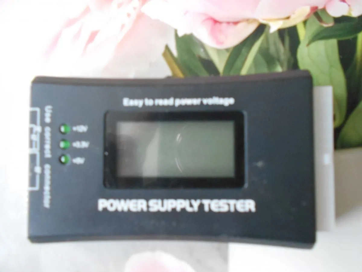 pomiar napięć zasilacza pod obciążeniem