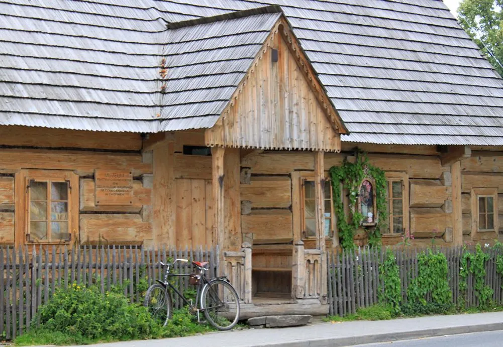 Chochołów skansen drewniane domy