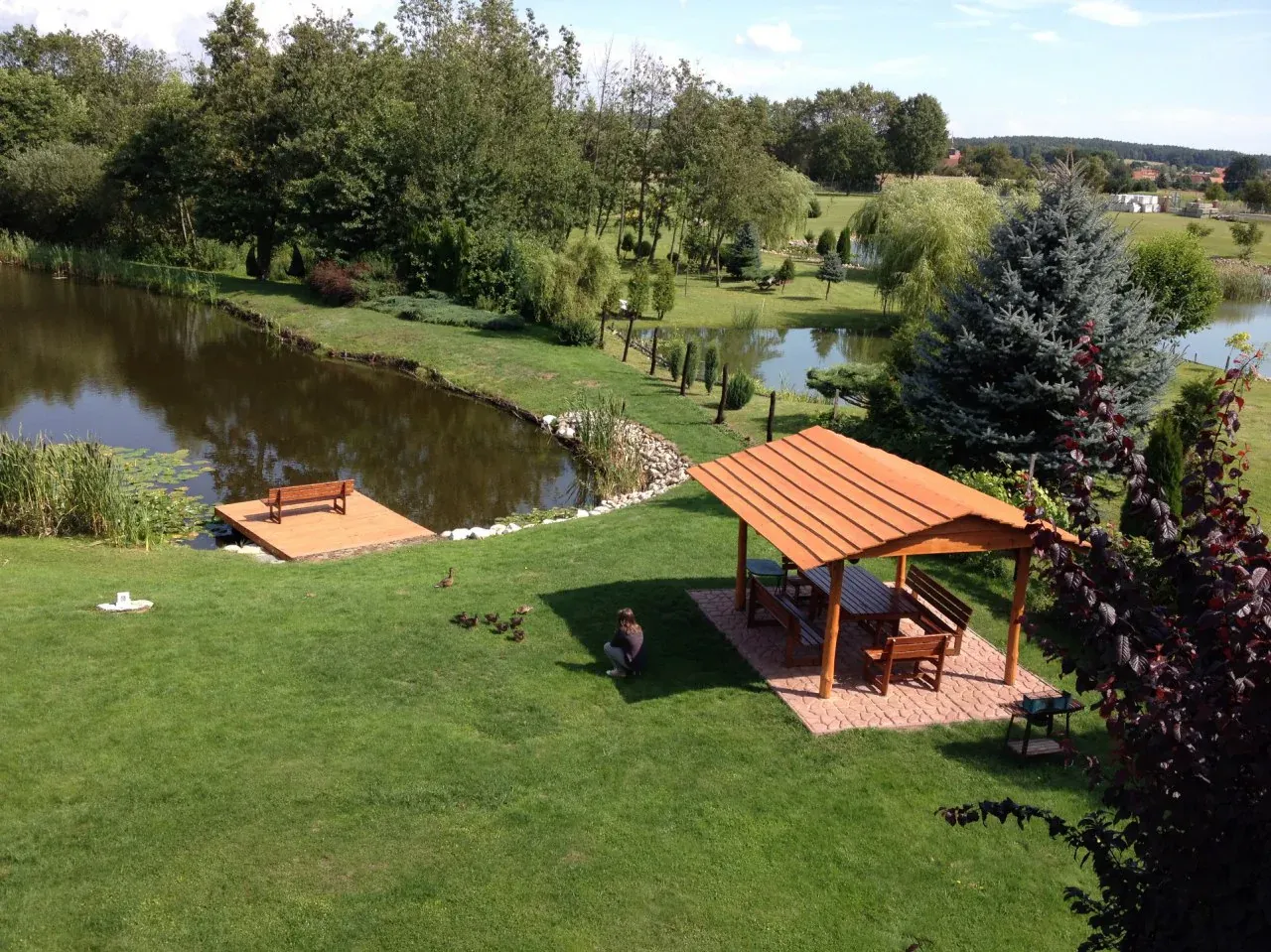 agroturystyka z własnym stawem Wielkopolska