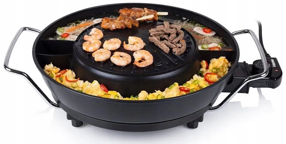 różne rodzaje grilli stołowych koreańskich