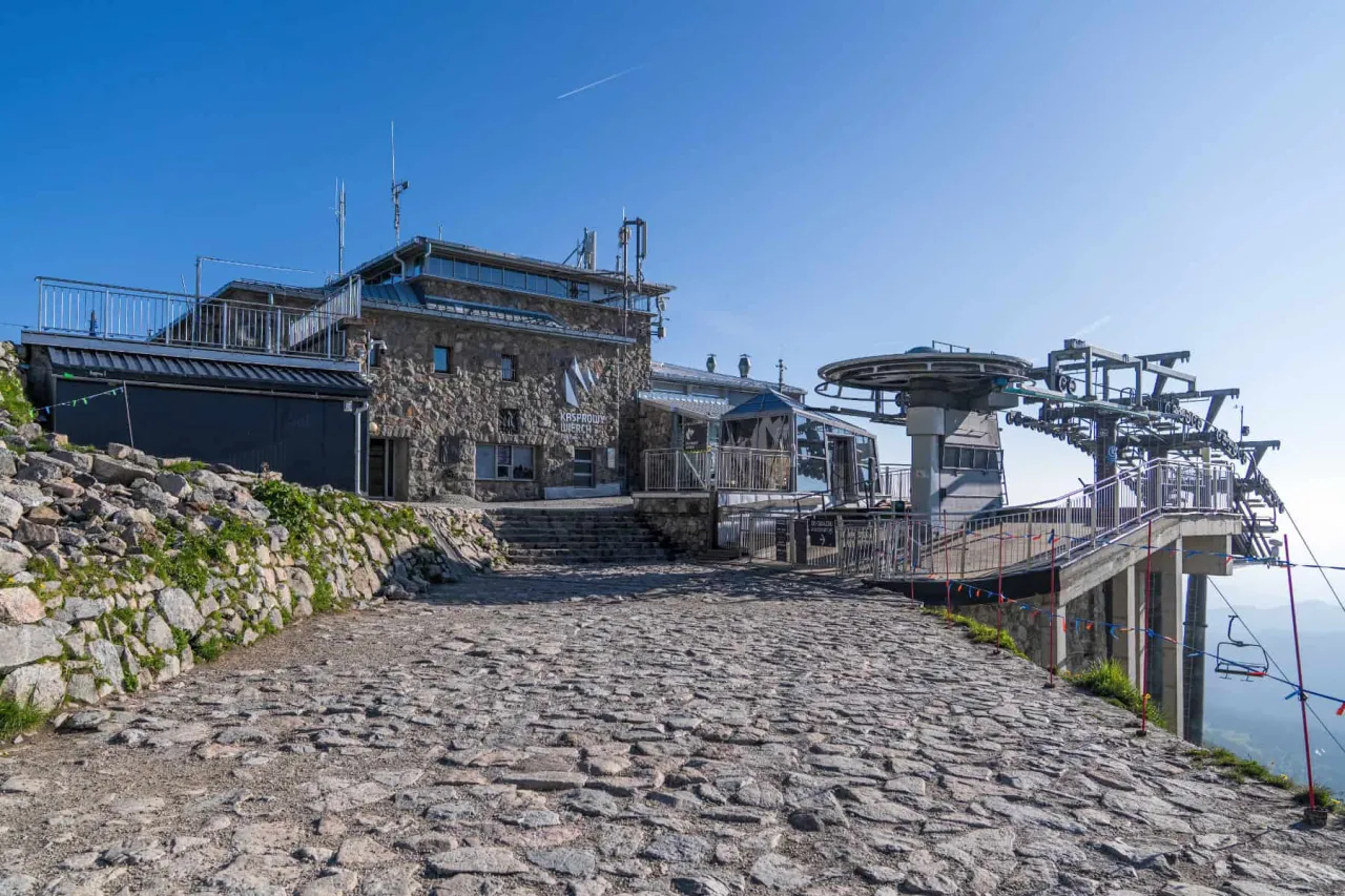Restauracja Poziom 1959 Kasprowy Wierch widok zewnętrzny