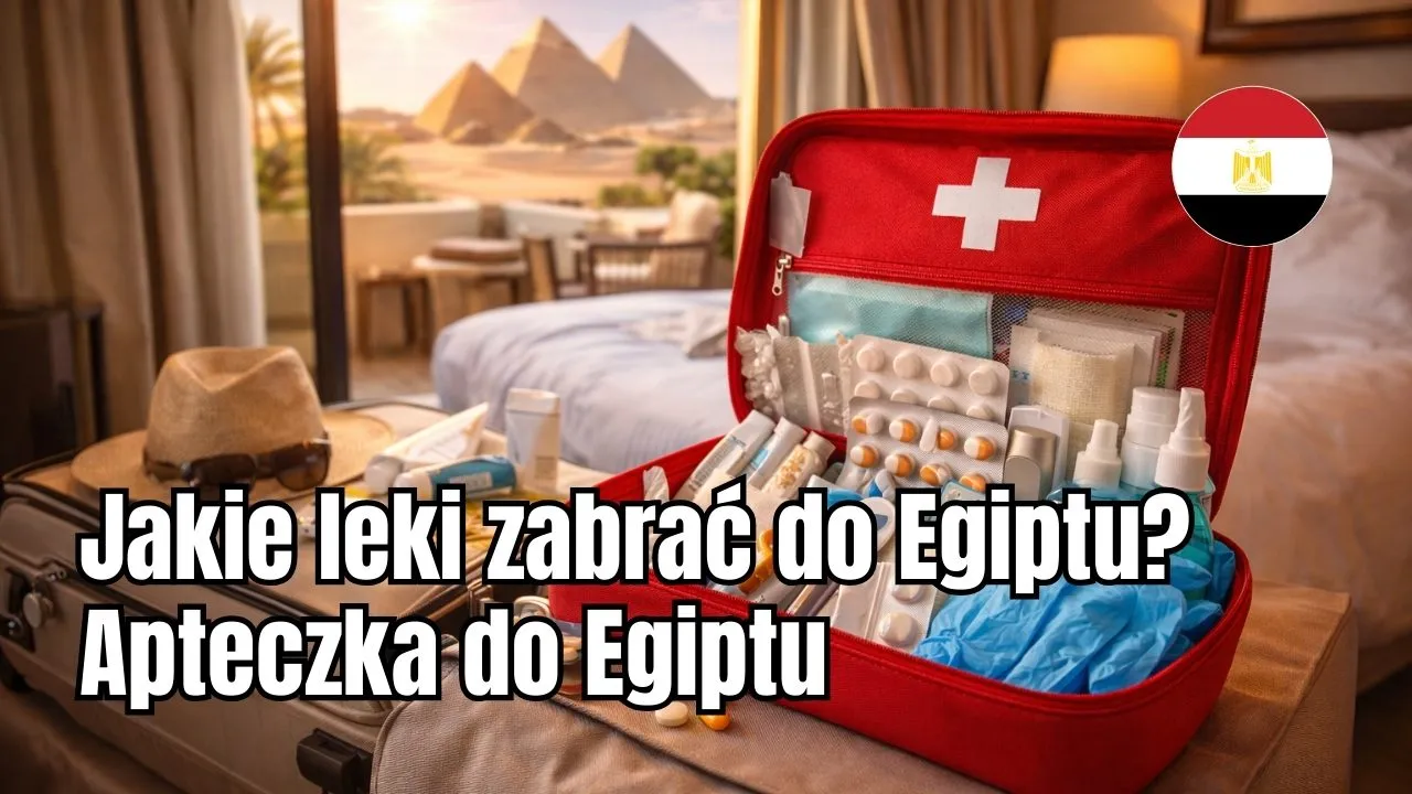 Egipska apteczka podr&oacute;żna leki