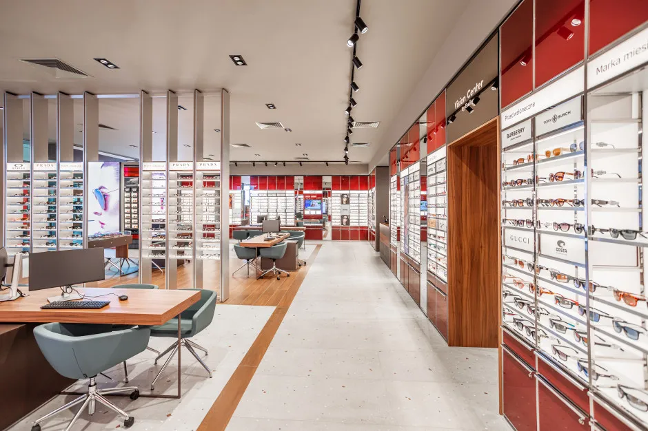 nowoczesny gabinet okulistyczny vision express sprzęt