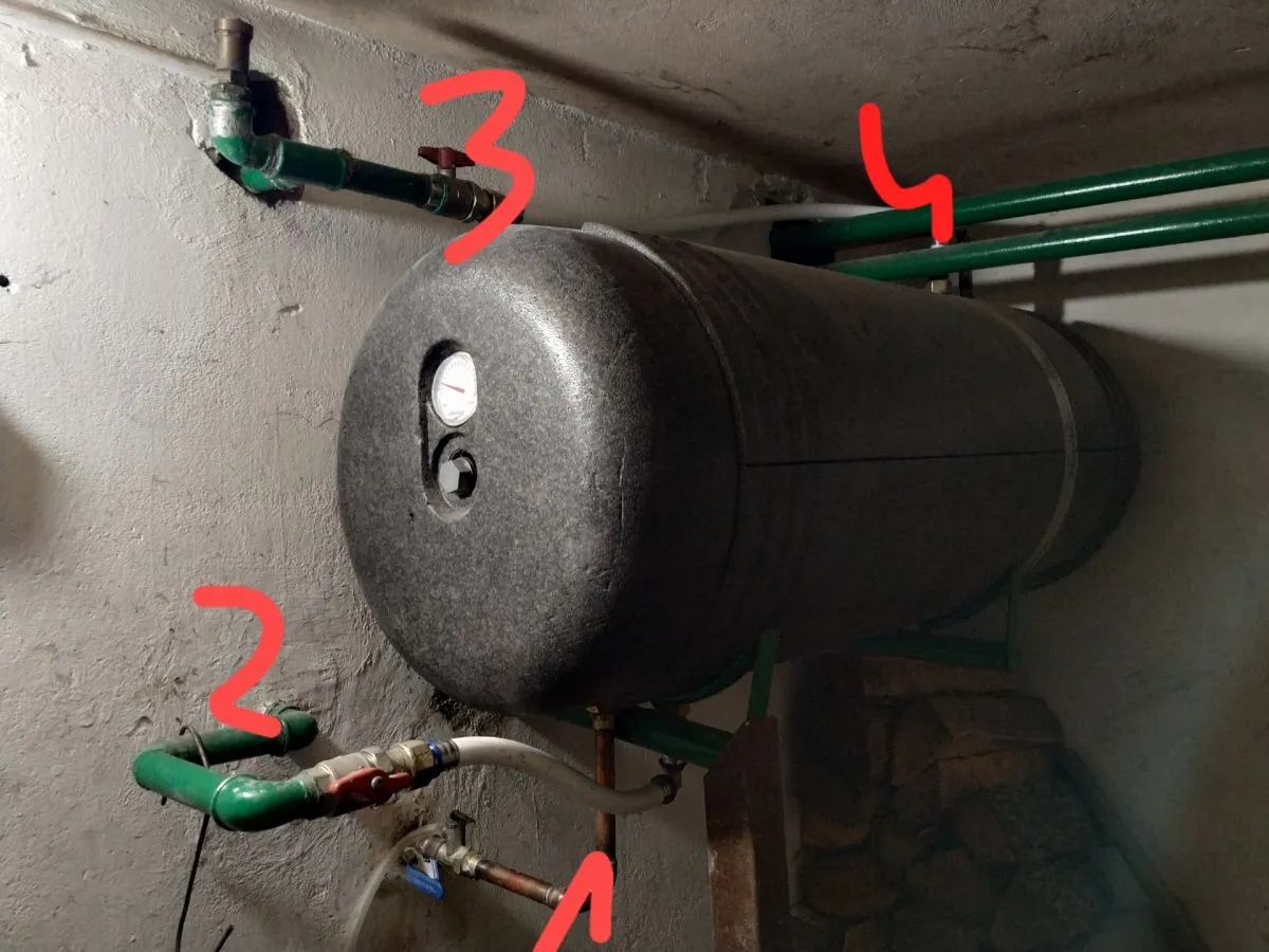 zapowietrzony bojler objawy