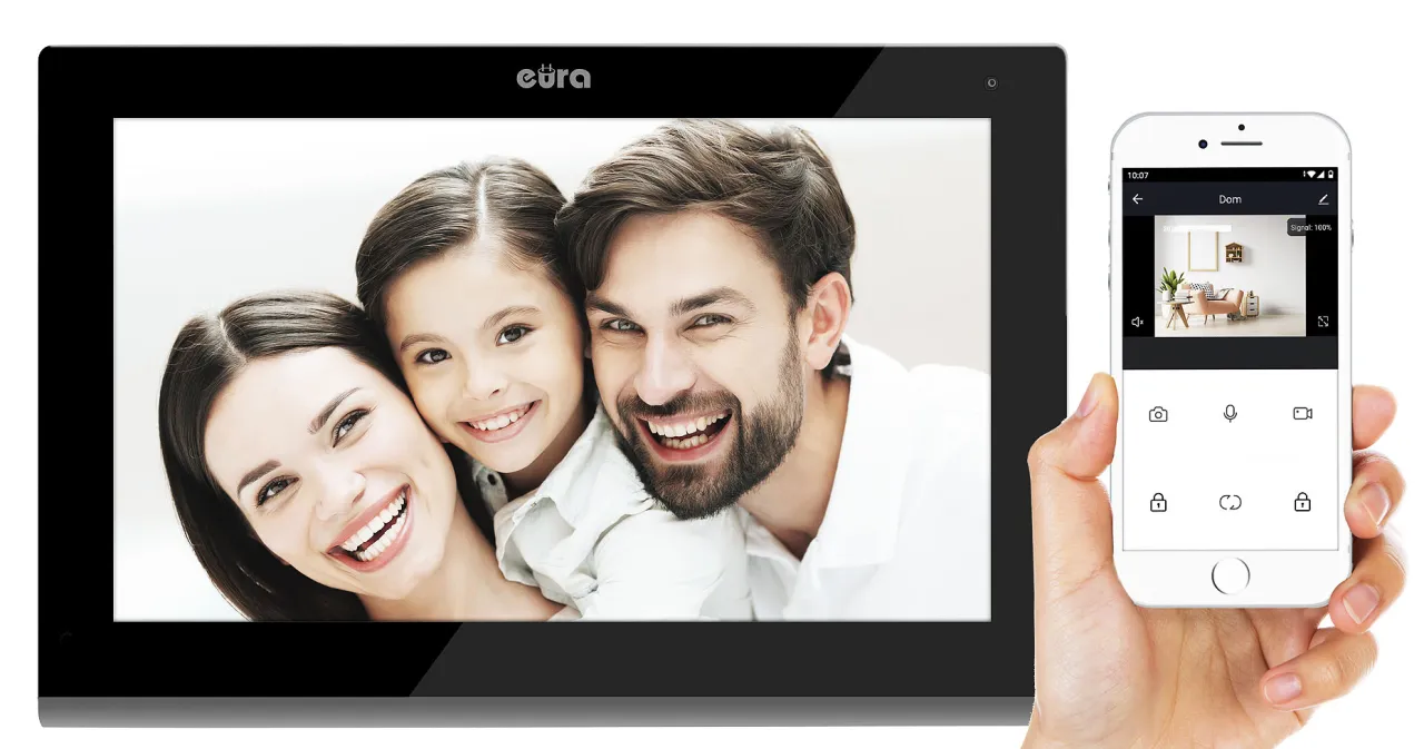 telefon jako monitor wifi setup