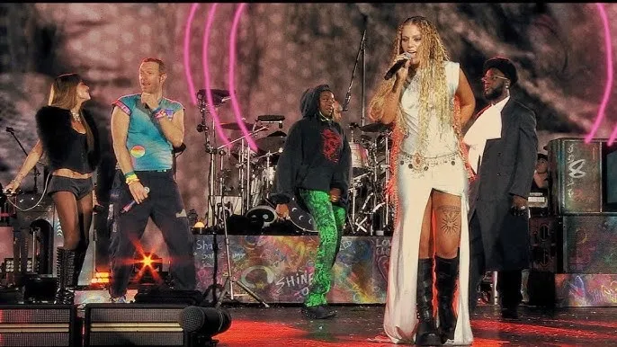 Coldplay We Pray Glastonbury live