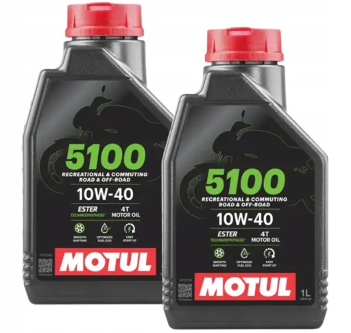 Motul 10W40 1L olej motocyklowy butelki