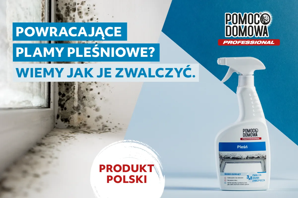 czyszczenie szafki z pleśni, środki do usuwania pleśni