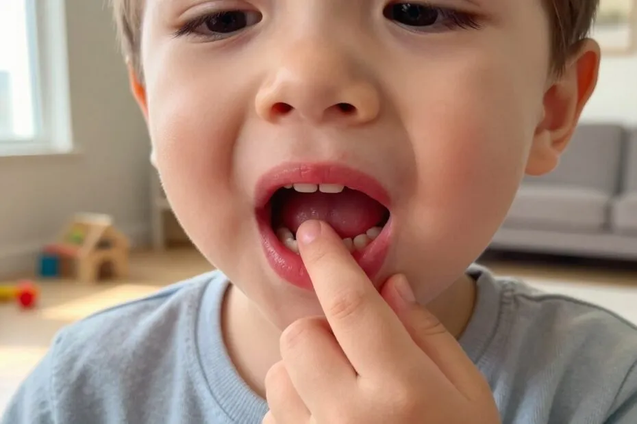 opuchnięte dziąsła u dziecka ząbkowanie