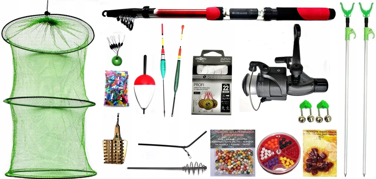 Gruntomierz wędkarski, spławik, stoper do żyłki