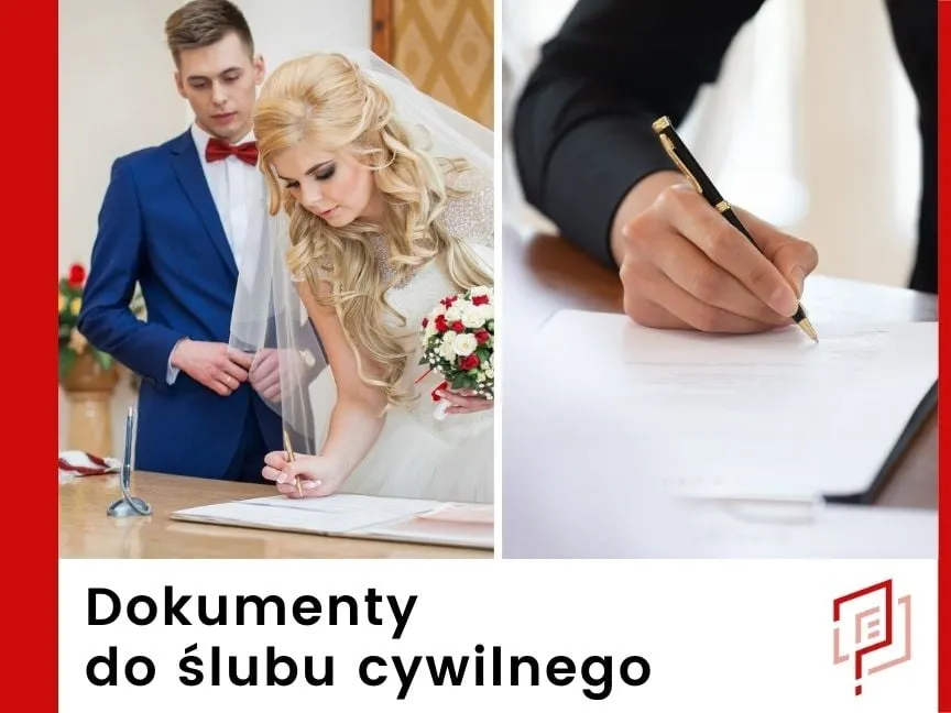 Harmonogram formalności ślubnych USC
