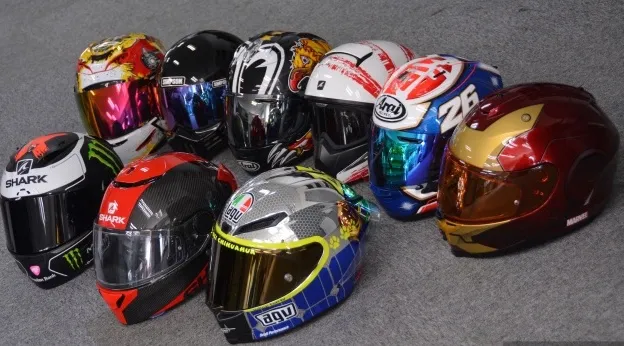 Różne kształty głowy do kasku motocyklowego owalna okrągła