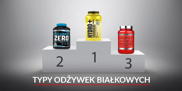 Rodzaje odżywek białkowych