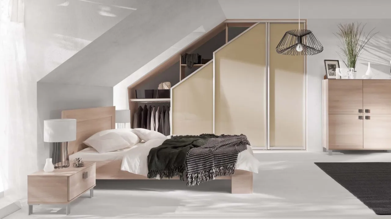 Meble na wymiar pod skosami inspiracje