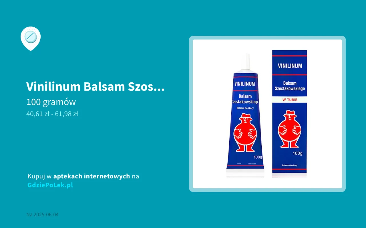 Zdjęcie Gdzie kupić balsam szostakowskiego? Sprawdź najlepsze oferty