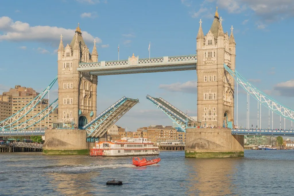 Londyn atrakcje turystyczne Big Ben Tower Bridge