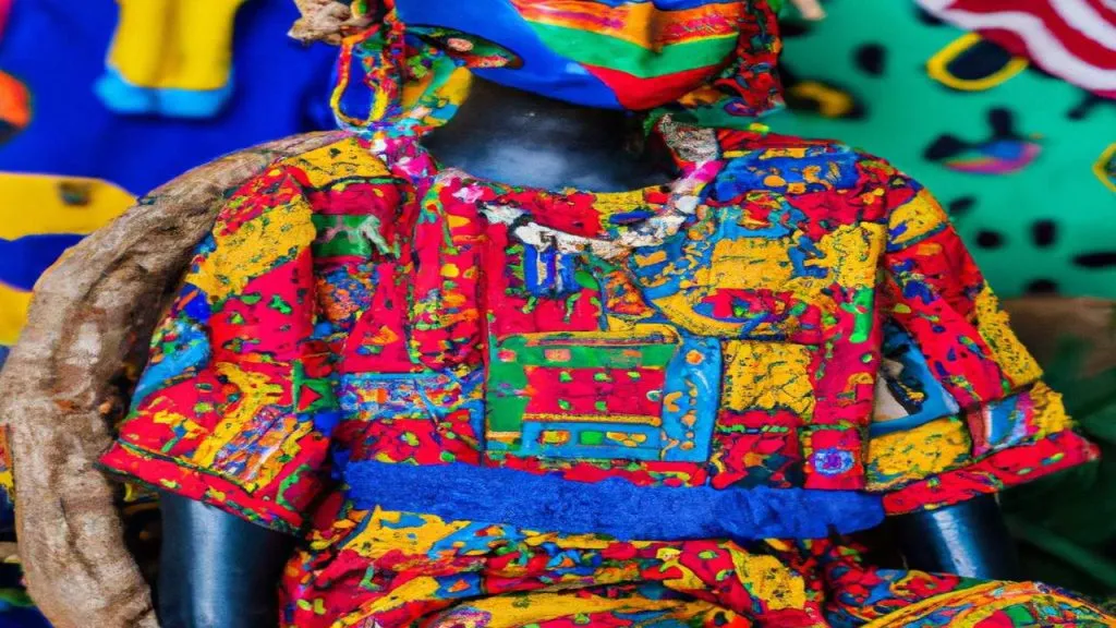 strój afrykański dla chłopca DIY