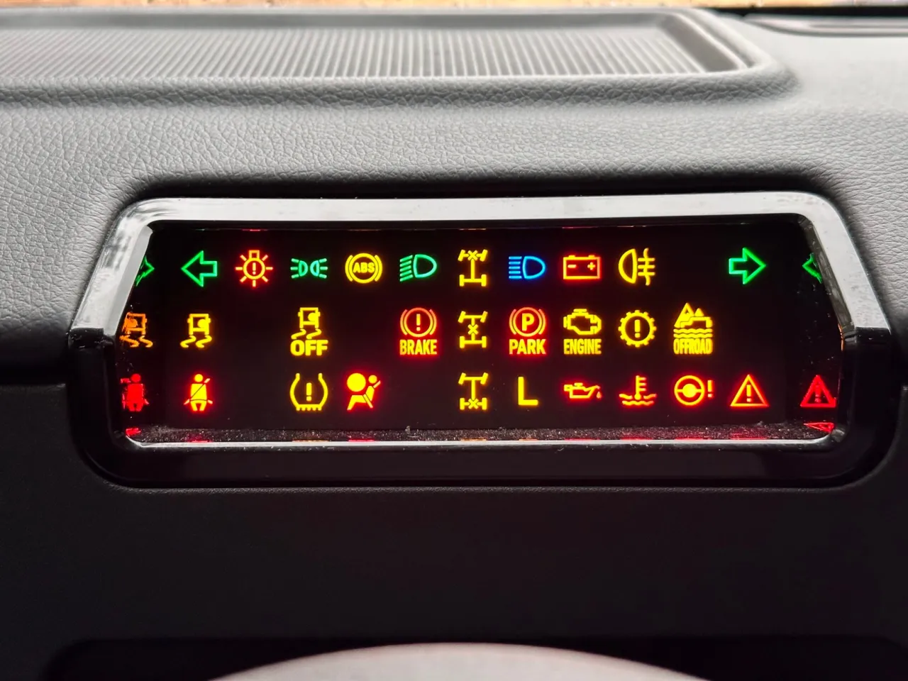 kontrolka świec żarowych symbol