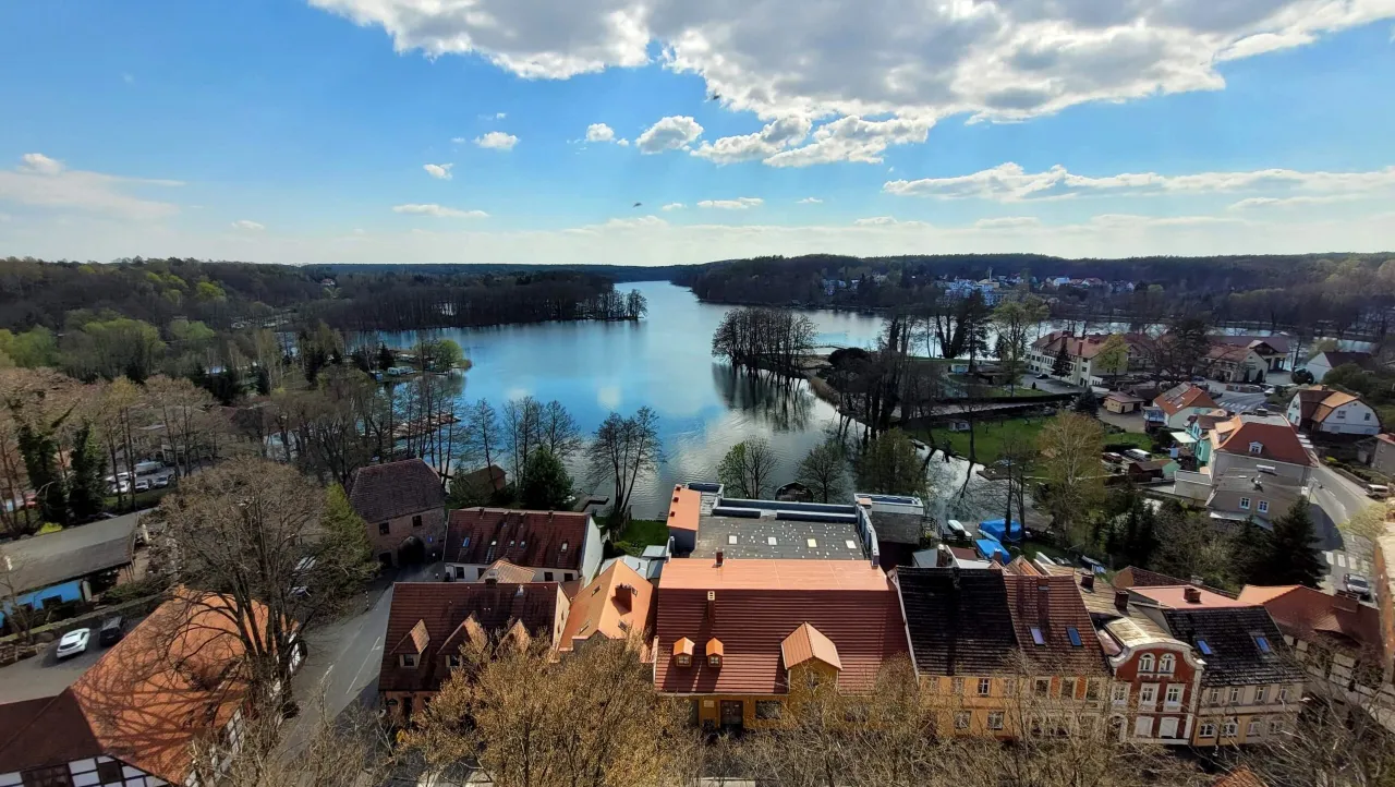 Zamek Joannitów Łagów panorama