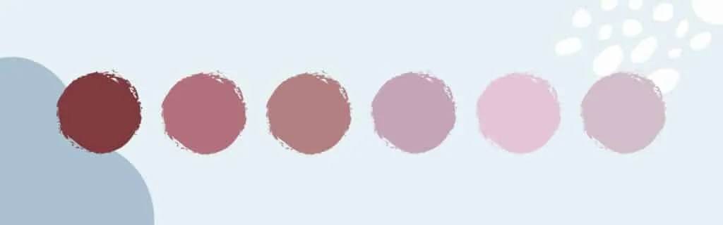 moderne farbpaletten kunst inspiration