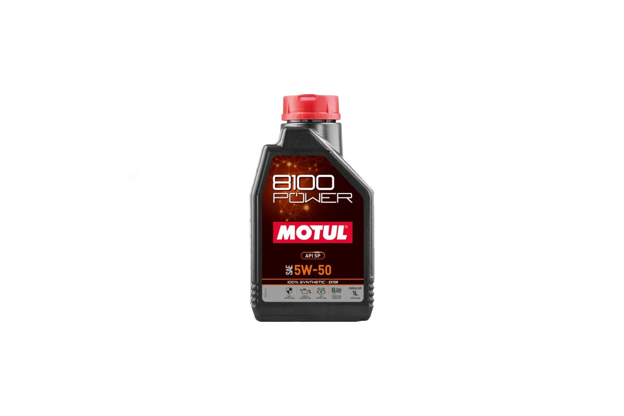 Motul engine oil series bottles