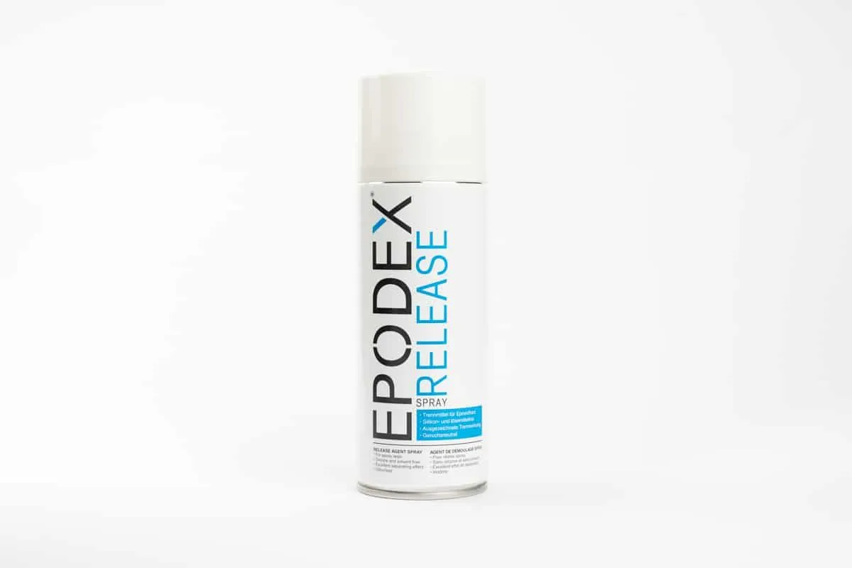 Spray EPODEX RELEASE - środek zapobiegający przywieraniu żywicy epoksydowej do form.