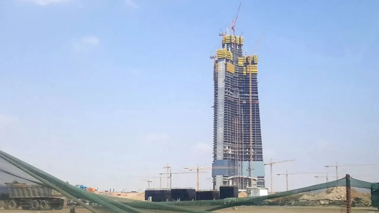Jeddah Tower wizualizacja