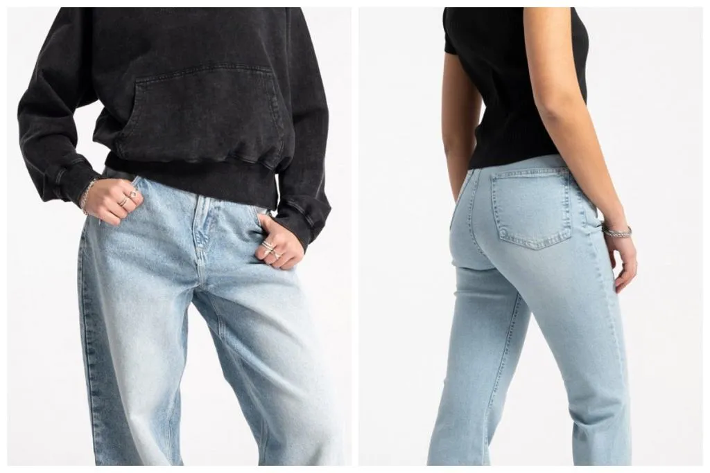 Modne jeansy dla nastolatki do szkoły