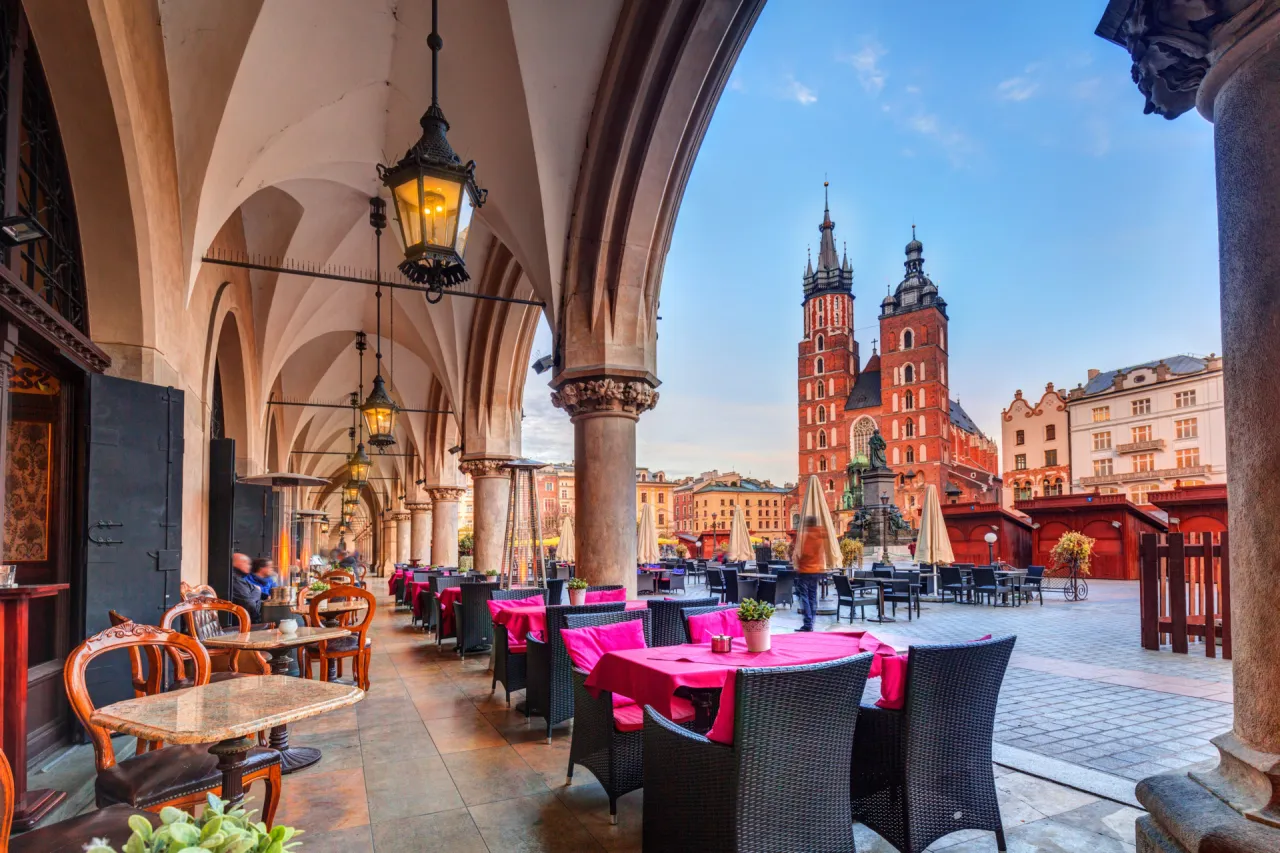 Kraków Rynek Główny restauracje