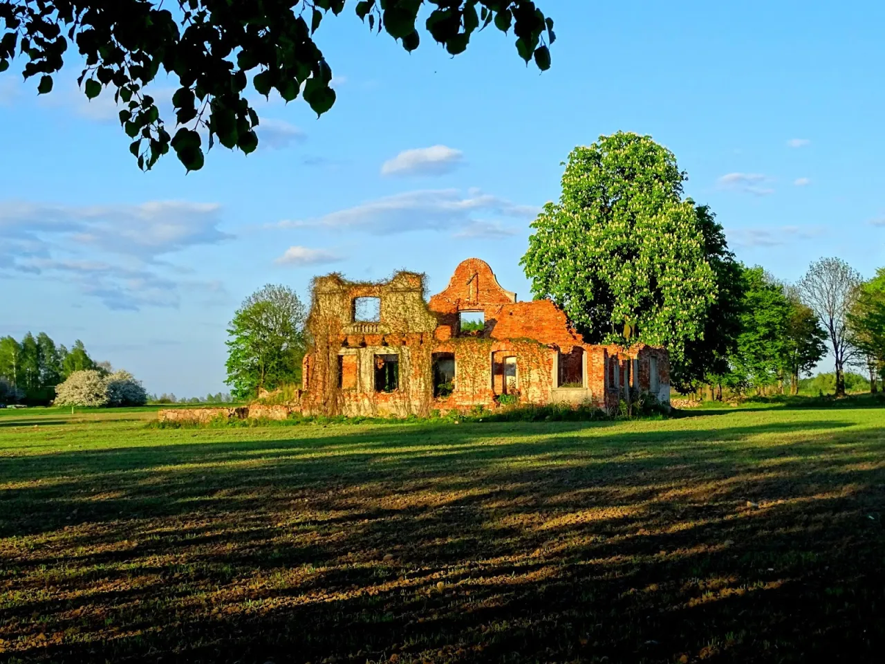 Mapa dojazdu ruiny dworu Klukowo