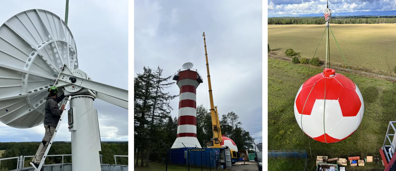 radar meteorologiczny POLRAD satelita pogodowy