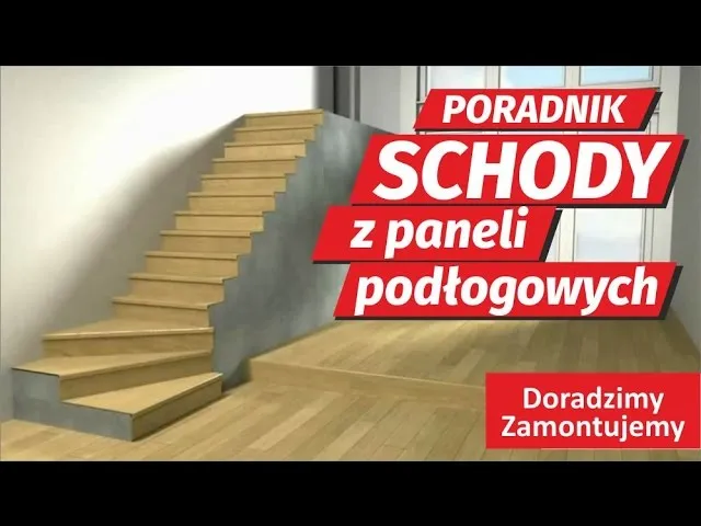 łączenie paneli podłogowych ze schodami profile