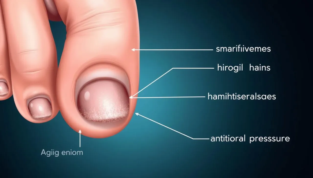 twarde paznokcie u nóg seniora przyczyny