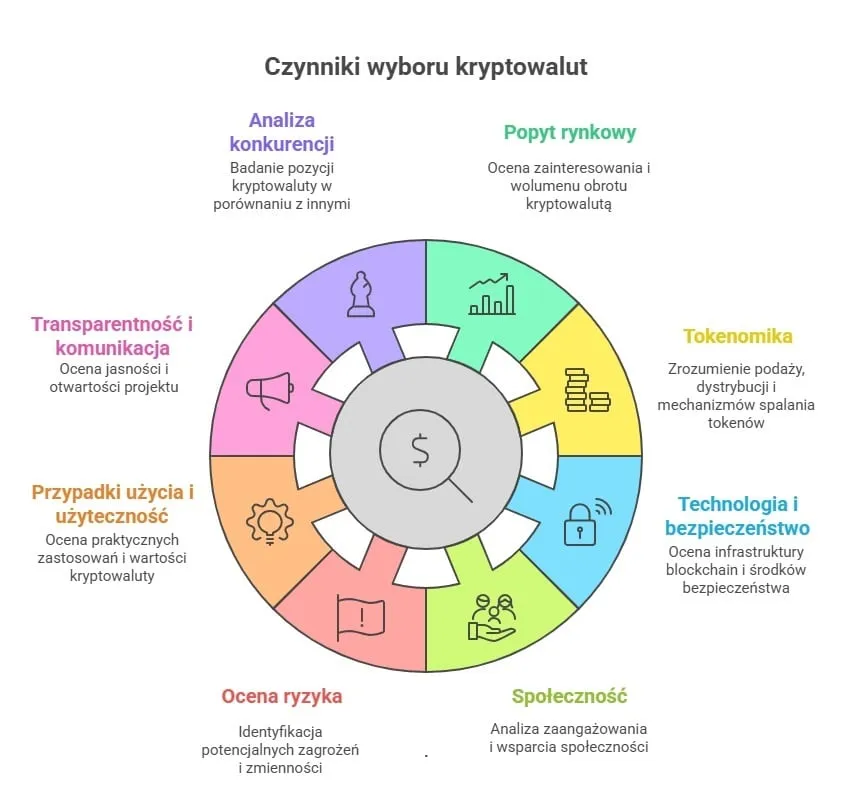 strategie inwestycyjne kryptowaluty infografika
