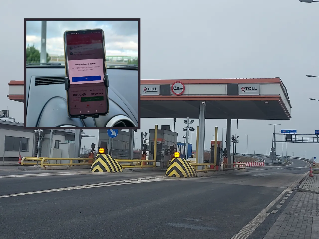 Bramki autostradowe A2 metody płatności